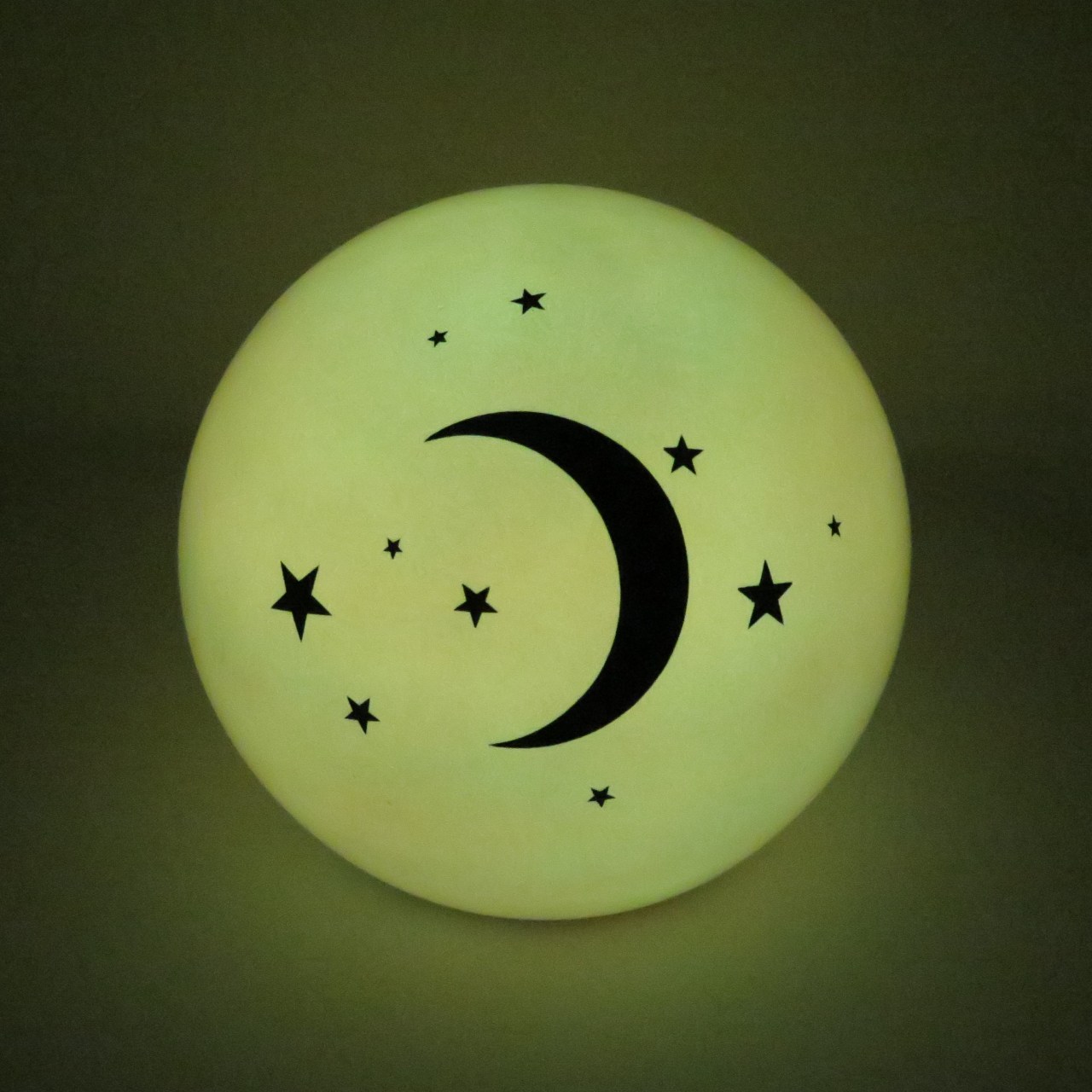 Tierurne Kugel Good-Night leuchtet im dunkeln-Mond & Sterne