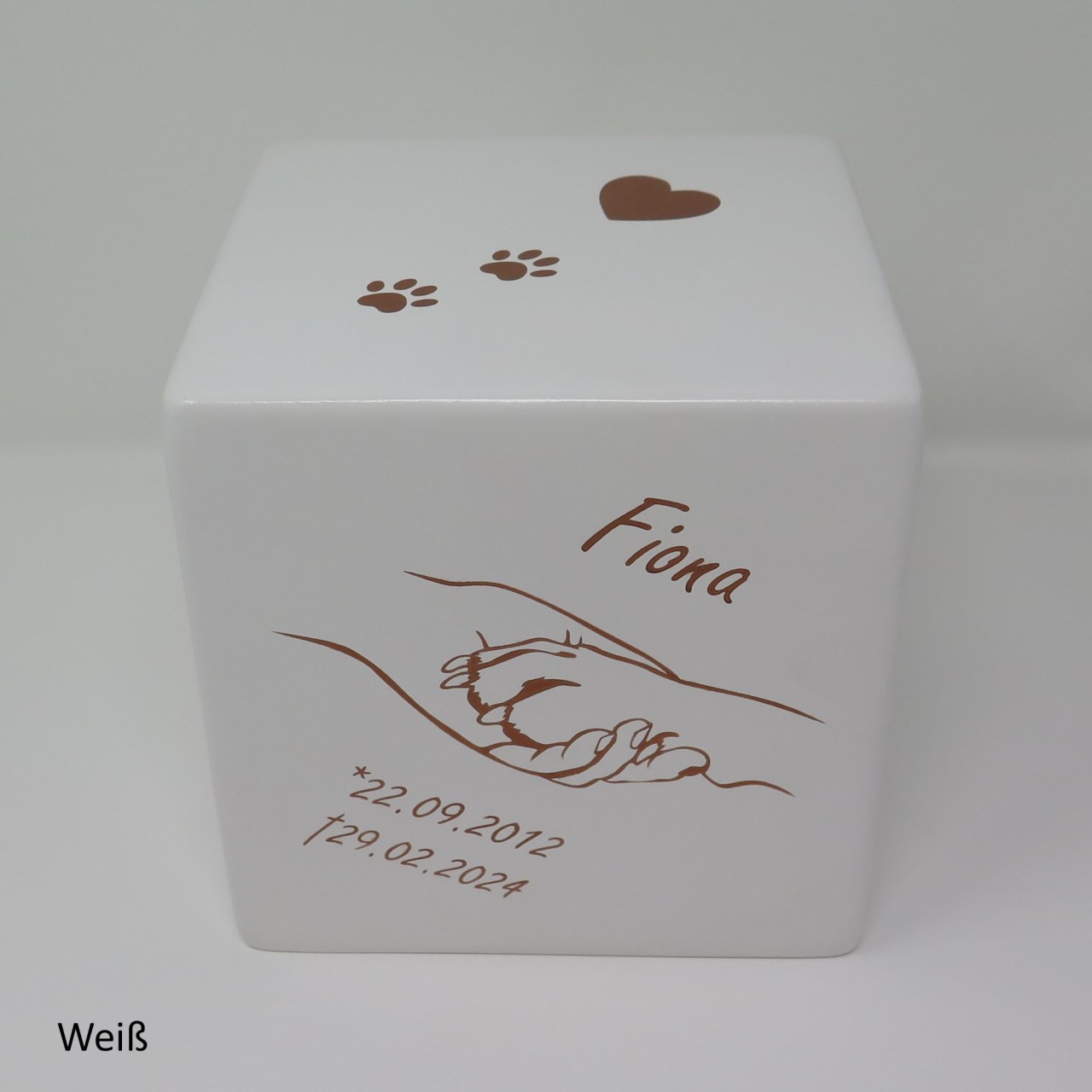 BESPORTBLE Edelstahl Tierurne Für Haustiere - Kleine Ascheurne Als Ewiges Andenken