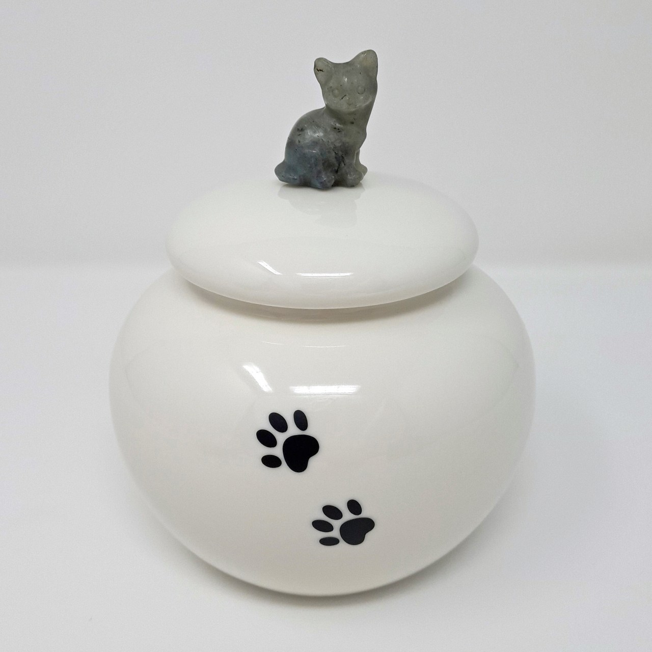 Tierurne aus Keramik Katzenurne Kalani