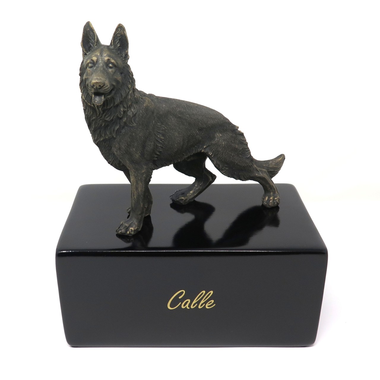 Deutscher Schäferhund Urne Designurne